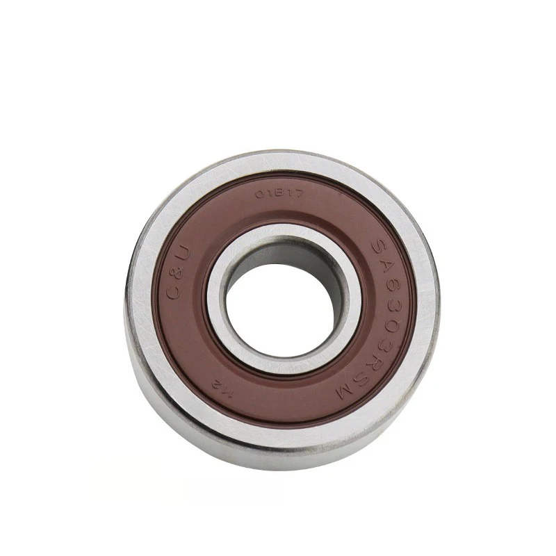C&U 6303/15-2RSM Nylon Cage Generator Non standard Bearing Inner Diameter 15 Outer Diameter 47 Height 14mm