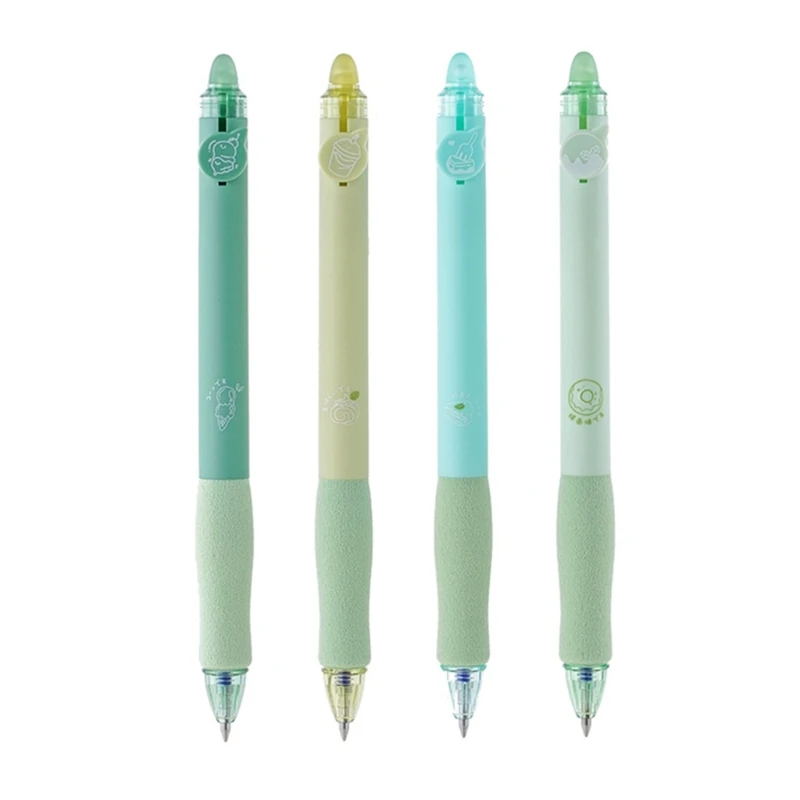 قلم جل كارتوني قابل للمسح وقابل لإعادة الملء وسهل الكتابة للطلاب الذين يكتبون الرسم K1KF