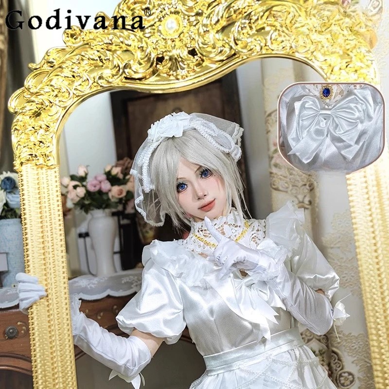 유행 역할 놀이 의상 드레스 여성 블러디 퀸 메리 웨딩 드레스 할로윈 크리스마스 축제 파티 드레스