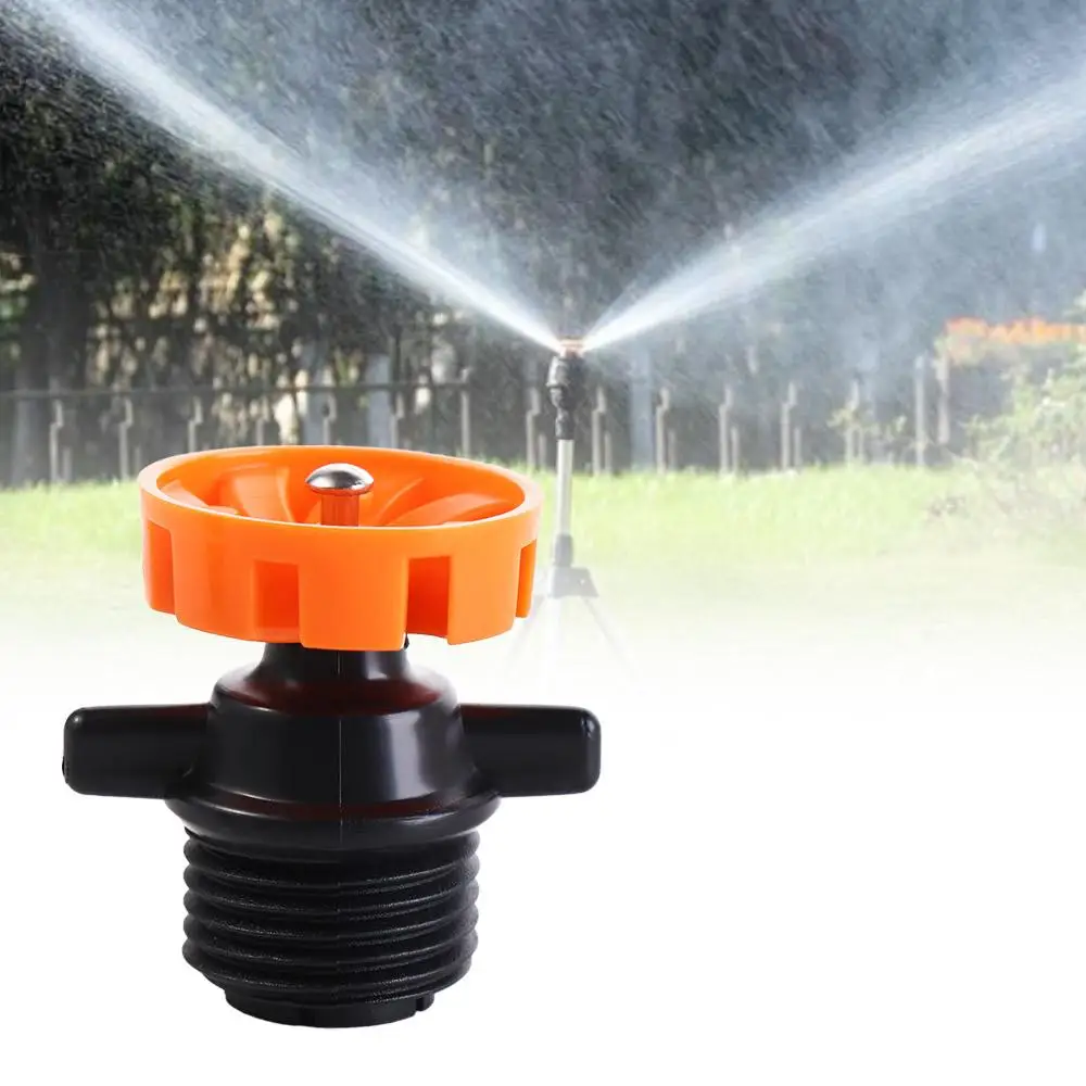 1/2 Inch Rotating Sprinkler 360 Degree Male Thread Irrigation Nozzle 200-250L/H Automatic Turning Sprinkler Garden