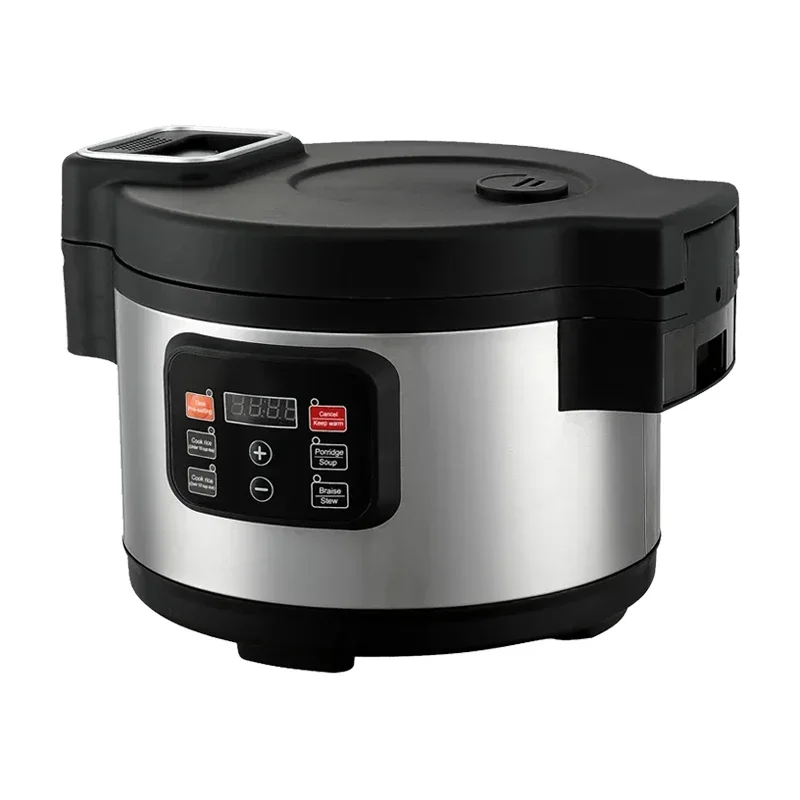 Smart Household Appliance Large Size Digital Smart Slow Cooker Multifunction Stainless Steel 12L 13L Industrial Rice Cooker