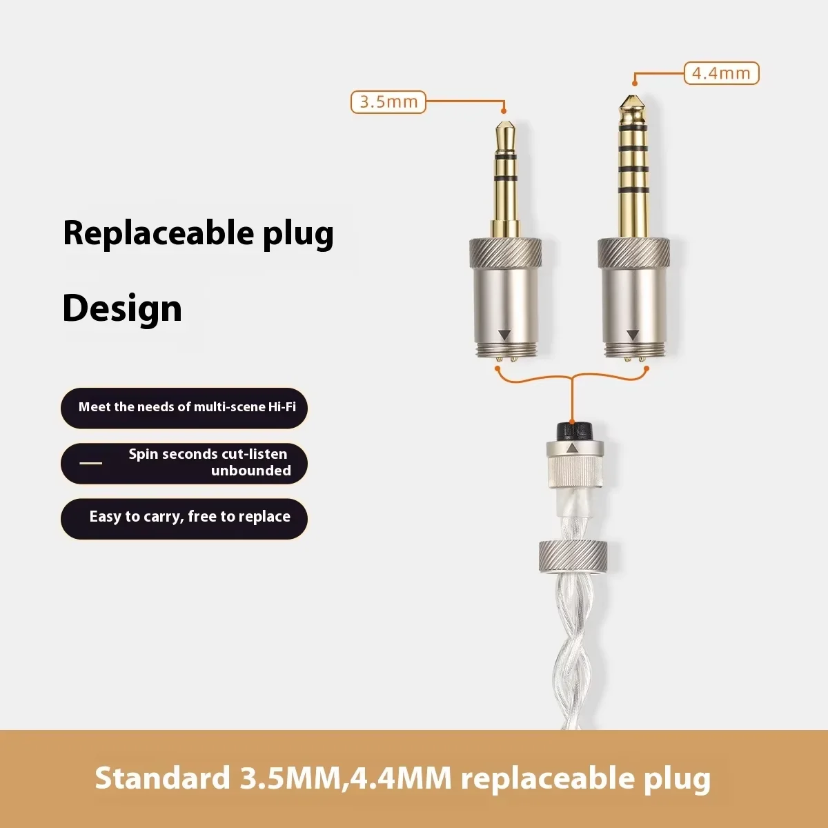 غشاء زجاجي مسطح من SIVGA Que UTG - محرك ديناميكي - سماعة أذن سلكية عالية الدقة من خشب الصندل الأخضر مع كابل قابل للفصل