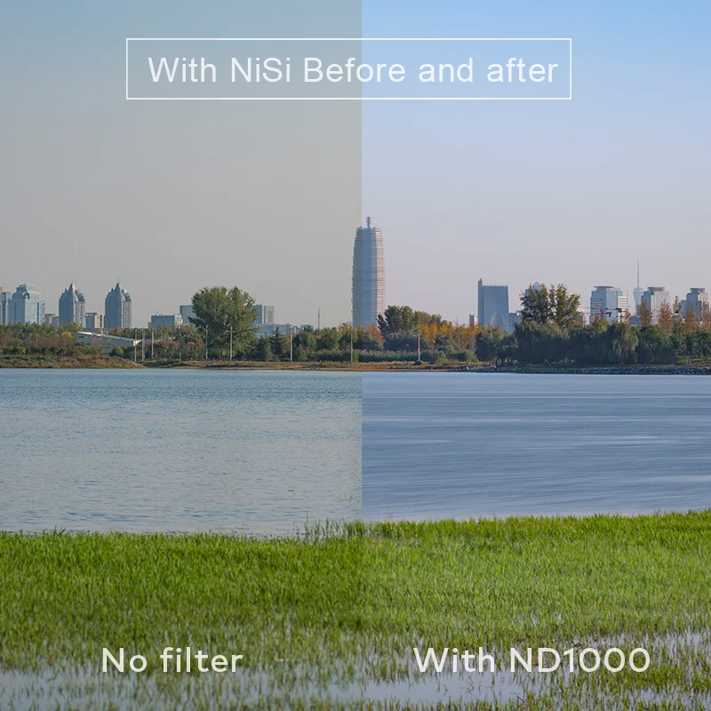 NiSi 100mm ND1000 ND64 ND32000 ND32 ND8 Nano Coated IR Neutral Density Filters Optical Glass