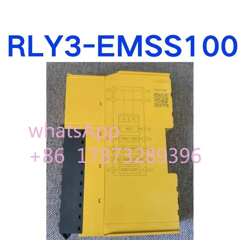 

Used Safety relay RLY3-EMSS100 tested OK, function intact