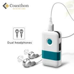 Hearing Amplifiers For Seniors Rechargeable With Noise Cancelling Pocket Hearing Device High Power Hearing Aids for Senior