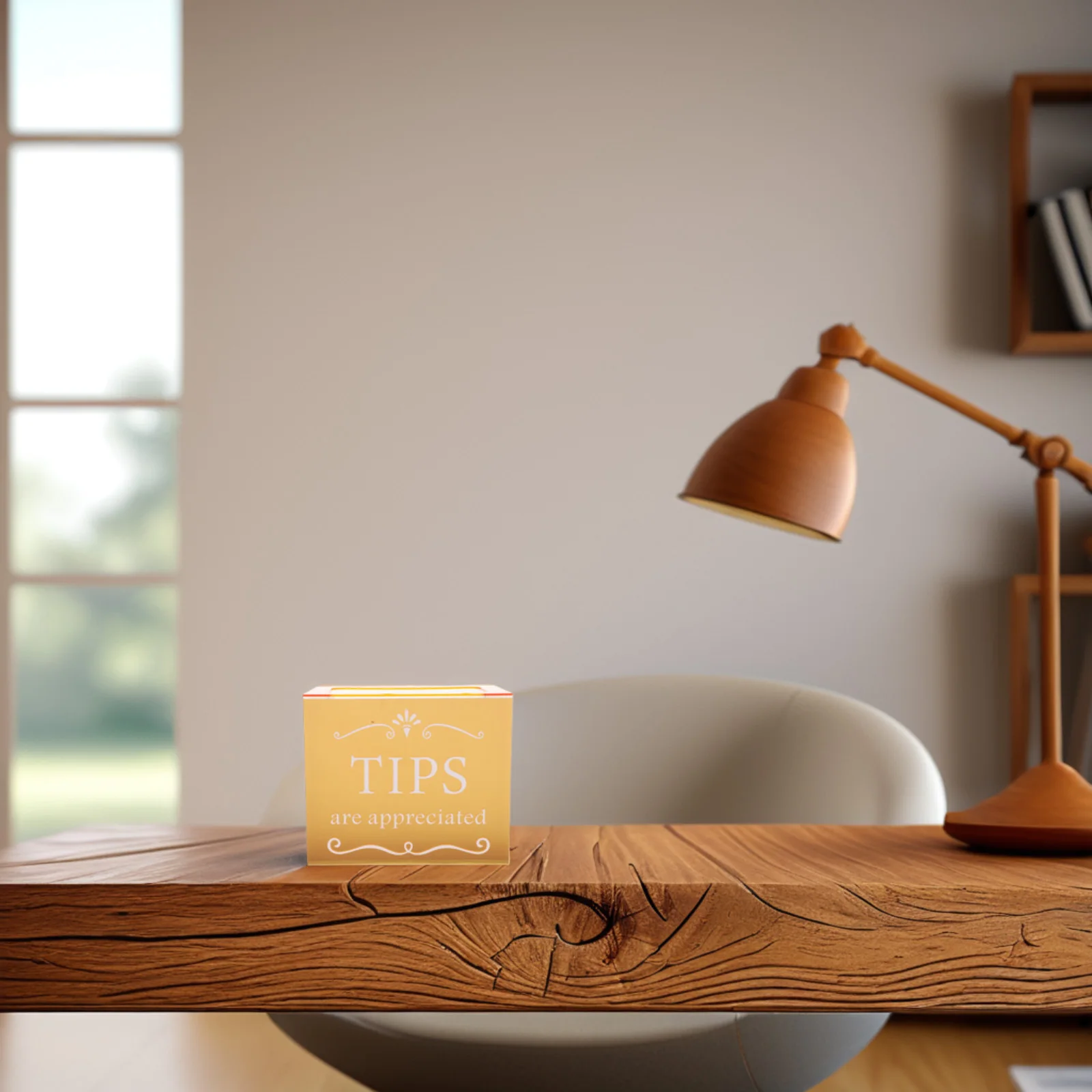 

Acrylic Tip Box Clear for Bartender Bars Restaurants Musicians Money Container Donation Cash Holder Raffle Container