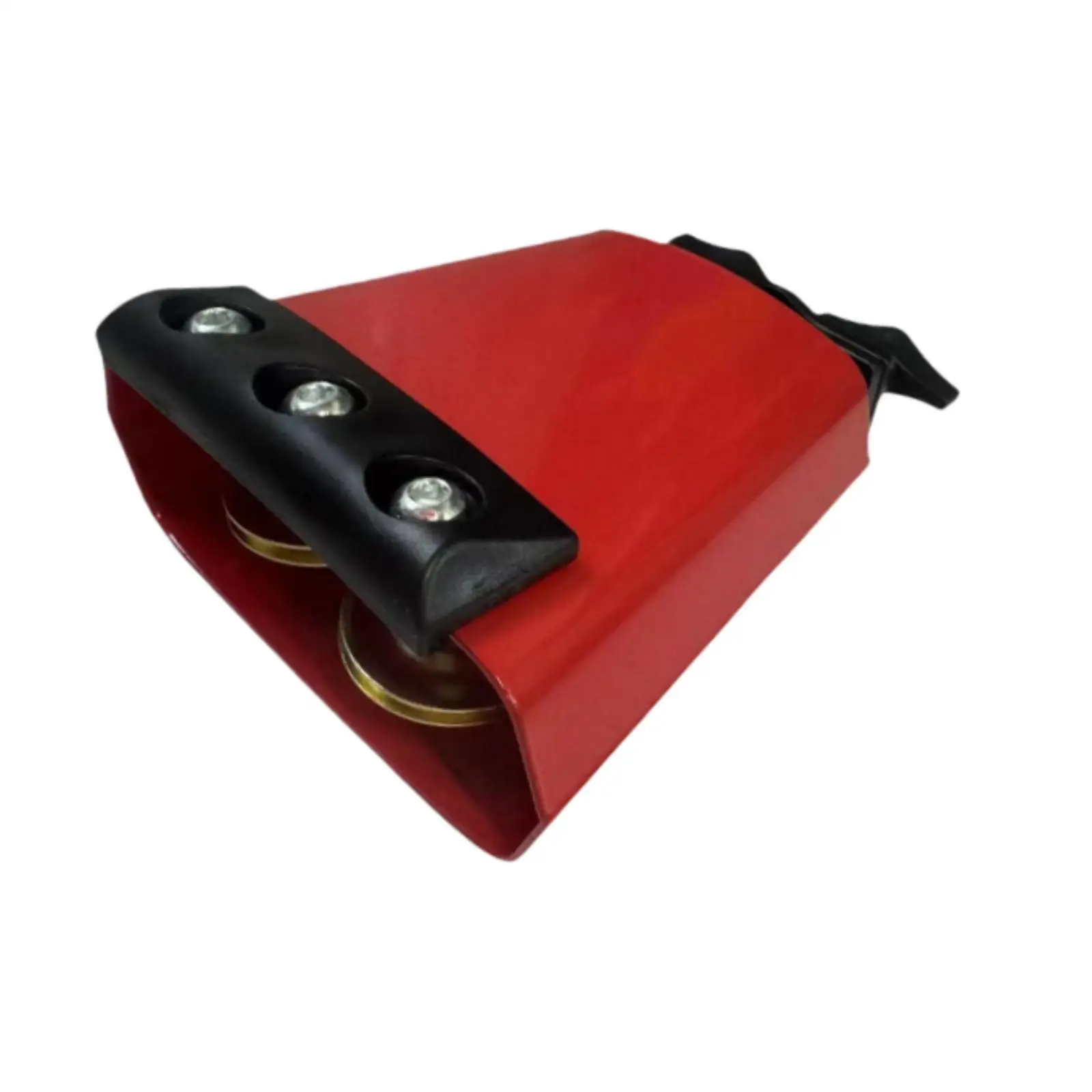 Hand Percussion Cowbell with Mount 4 Inch Metal Bell for Drum Set Sports Events and Stage Performances
