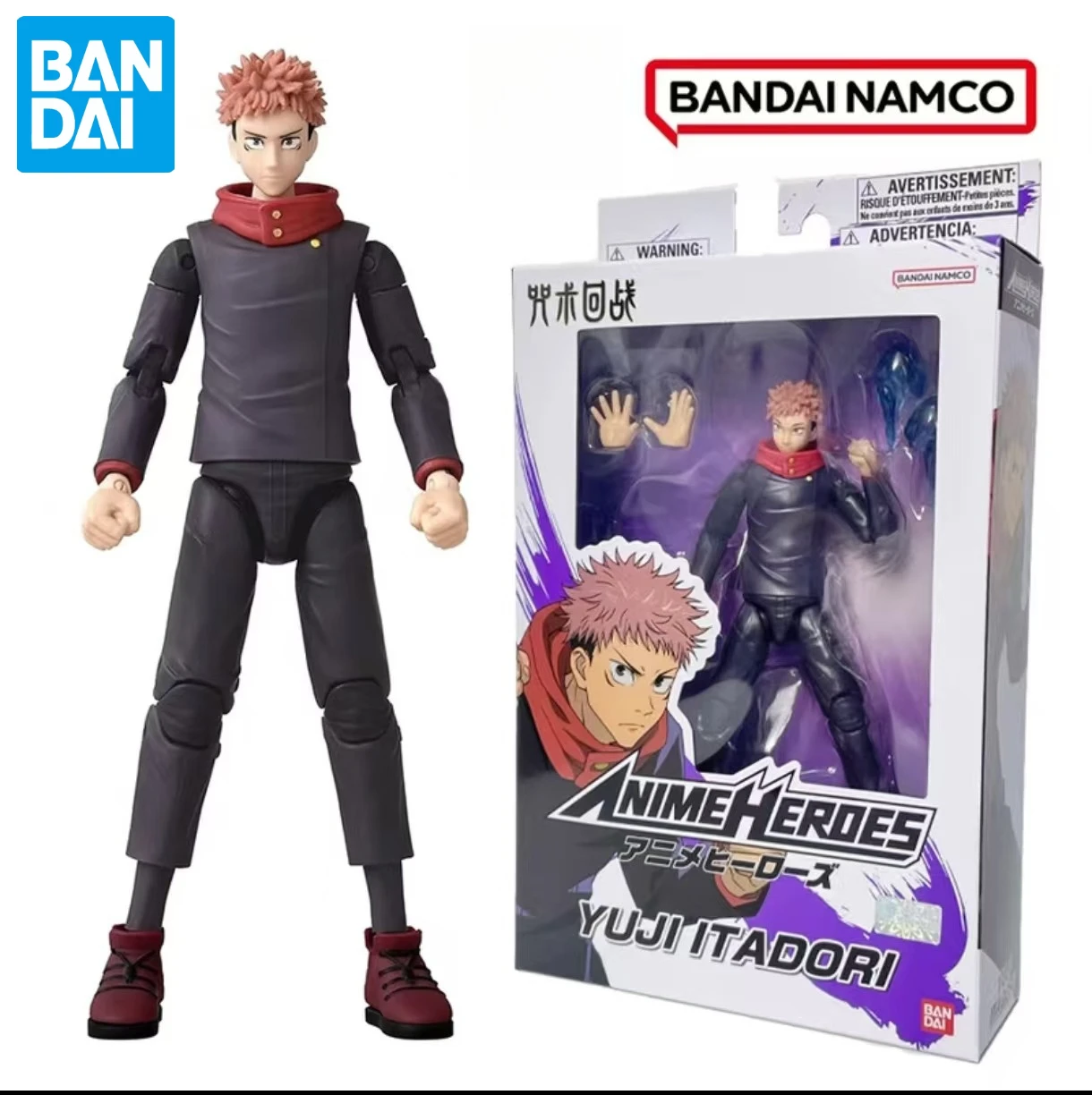 

Официальные лицензированные фигурки Bandai Jujutsu Kaisen: Goto Satoru Fushiguro Megumi и Yujin Itadori Anime Models