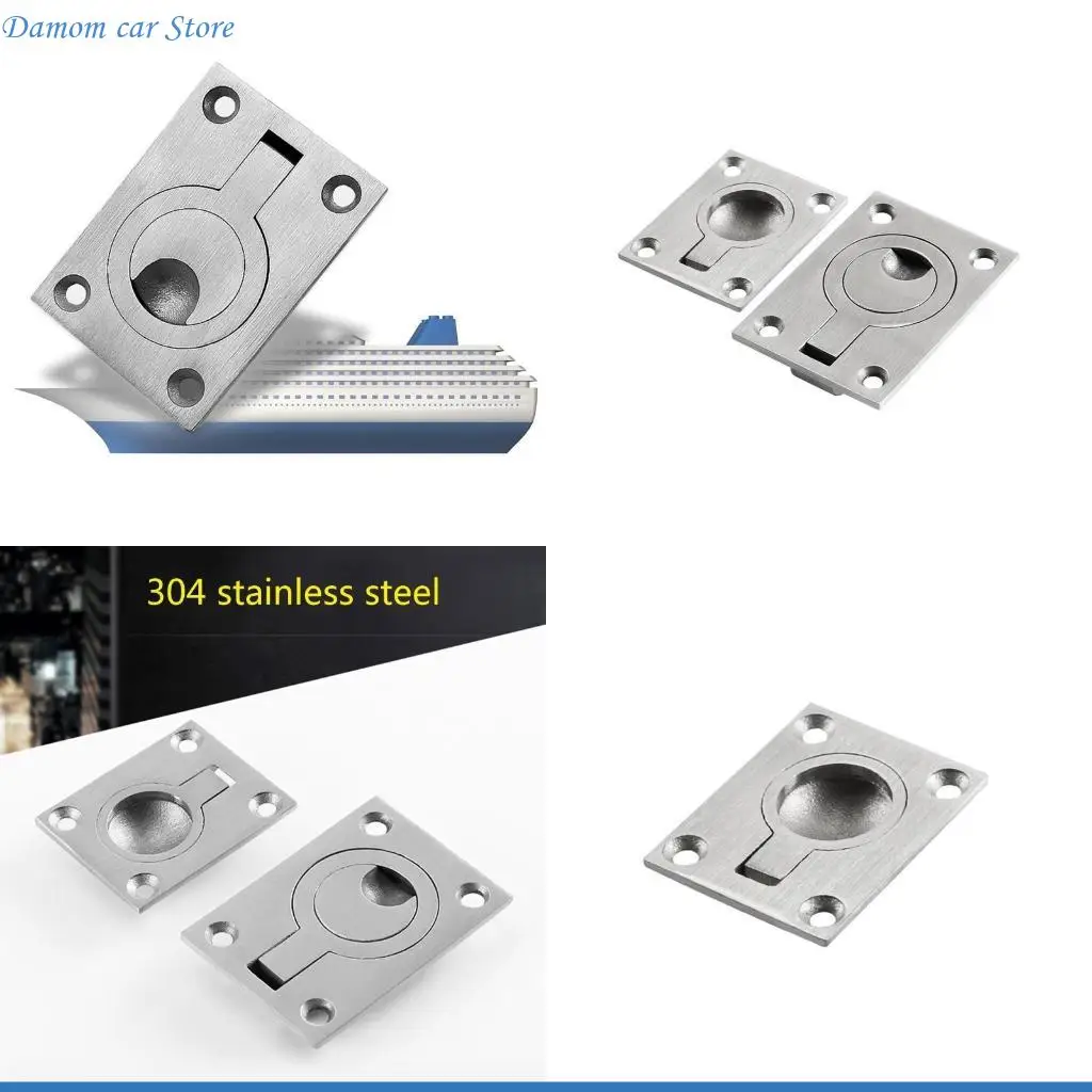 

A2UC Дверь автодона Дверь Дверь Потягивание кольца морская лодочная палуба для хэтча из нержавеющей стали Руть Дверь Руть.