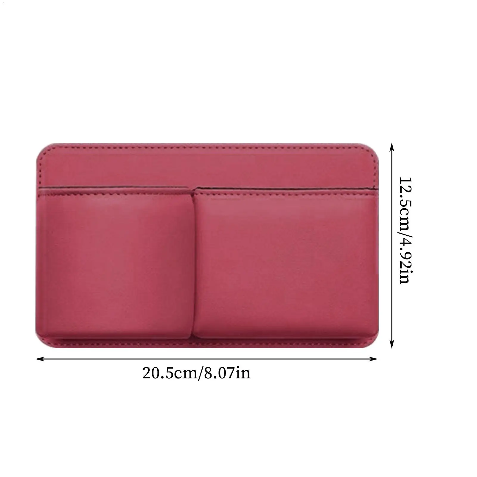 Backseat Cup Holder Leather Bottle Holder For Car Backseat Automotive Storage Organization For Truck RV Automotive Pickup Sedan