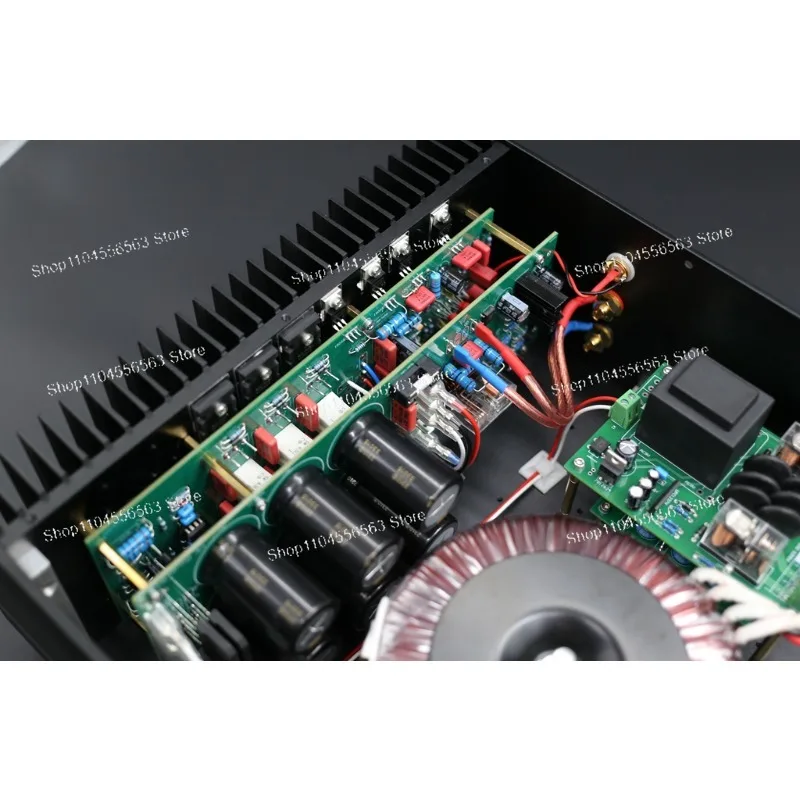 Audiophile Grade Dual Channel Power Amplifier D5Pro with AP-Assisted Design, Hi-Fi Stereo Audio Home Theater System