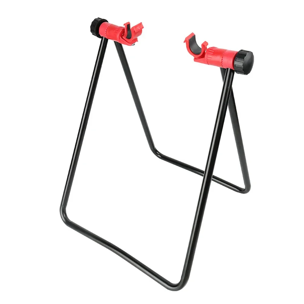 

Double Pole Folding Quick Release Parking Rack Adjustable Aluminum Alloy Round Tube Road Bikes Obstructing Slipping