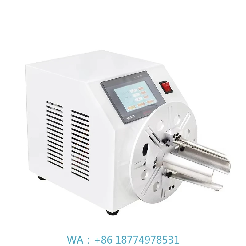 Coiler Rolling Wire Rope Coil Winder Machine Small Coiling Machine Cable Wire