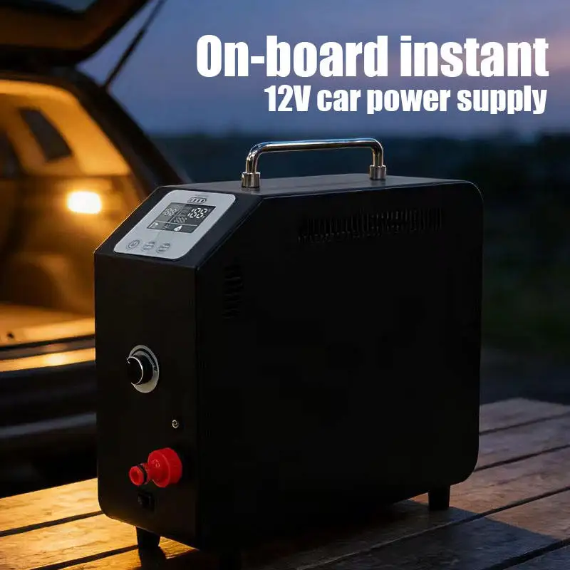 Portable Propane Tankless Water Heater Rechargeable DC12V Battery & Pump For Outdoor RV Camping Showers view 3