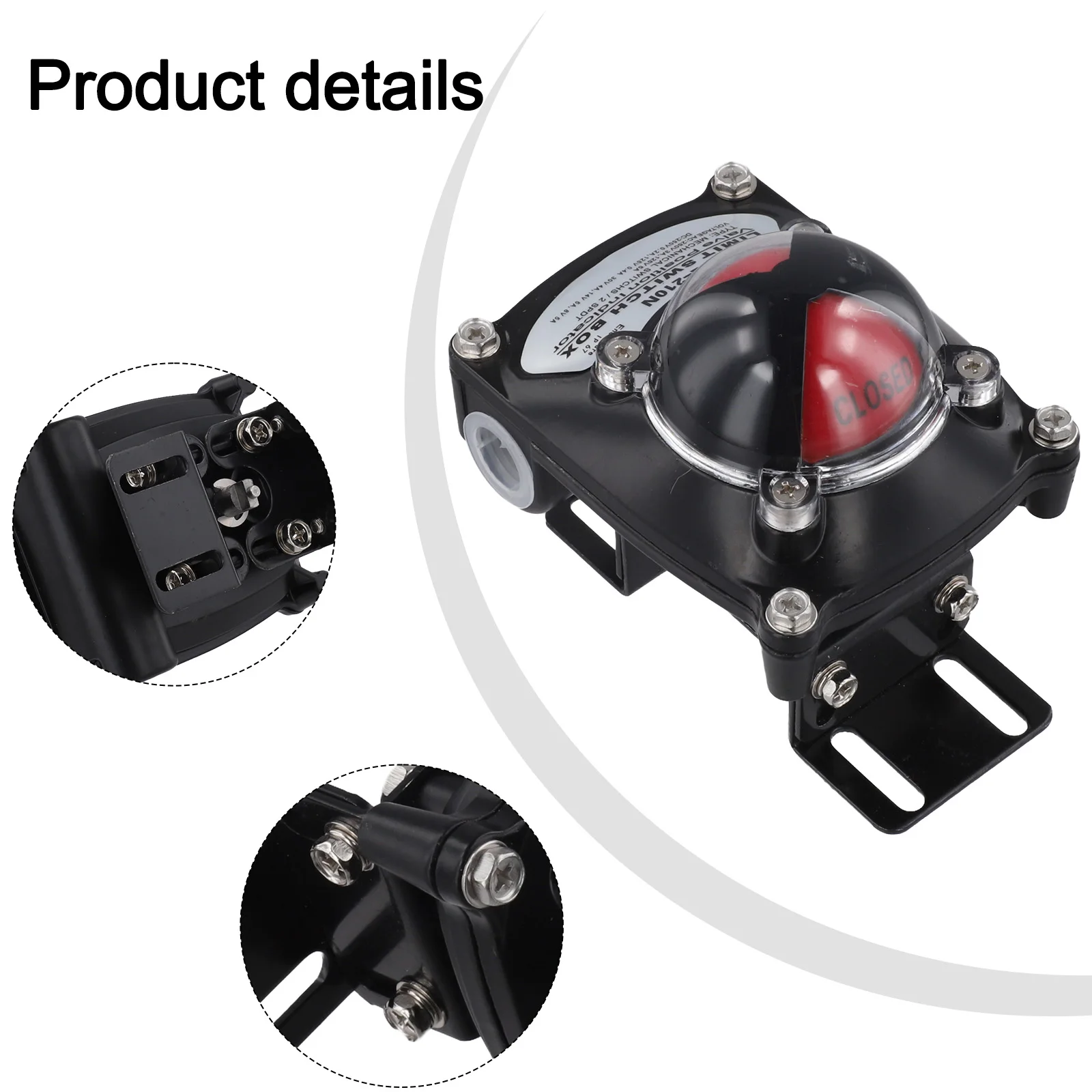 For Industrial Automation Mechanical Limit Switch Easy Install Valve Position Indicator Temperature Range -20 70