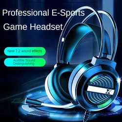 X9 Upgrade Headset Gamers LED Light Noise Cancelling Stereo Gaming Headphones With Microphone Casque for PS4 PC Xbox One PS5