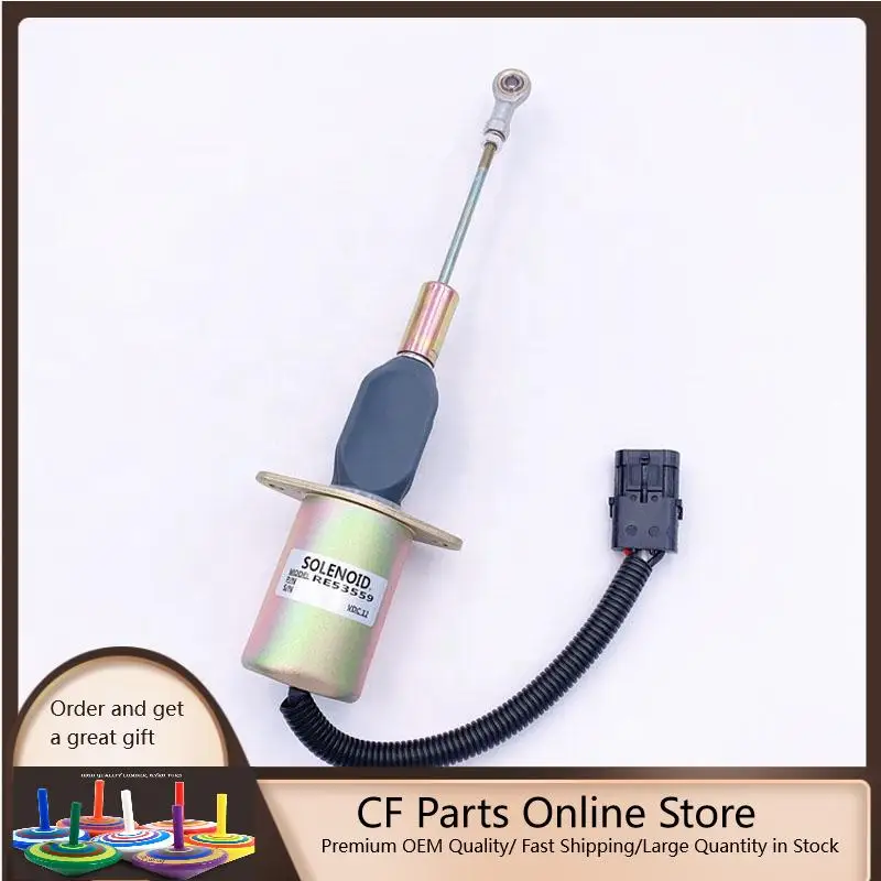 

Buy Fuel Shut Off Solenoid RE53560 Compatible with John Deere 892ELC Excavator