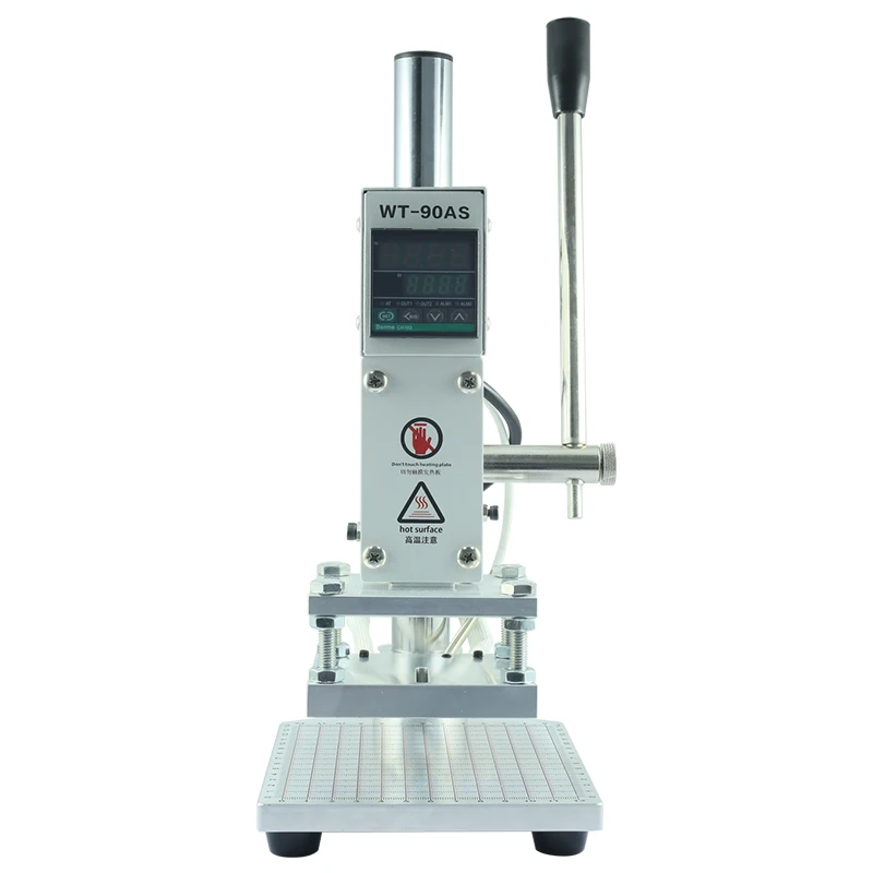 

Small manual bronzing machine, marking machine, leather embossing hot stamping machine, trademark indentation and branding