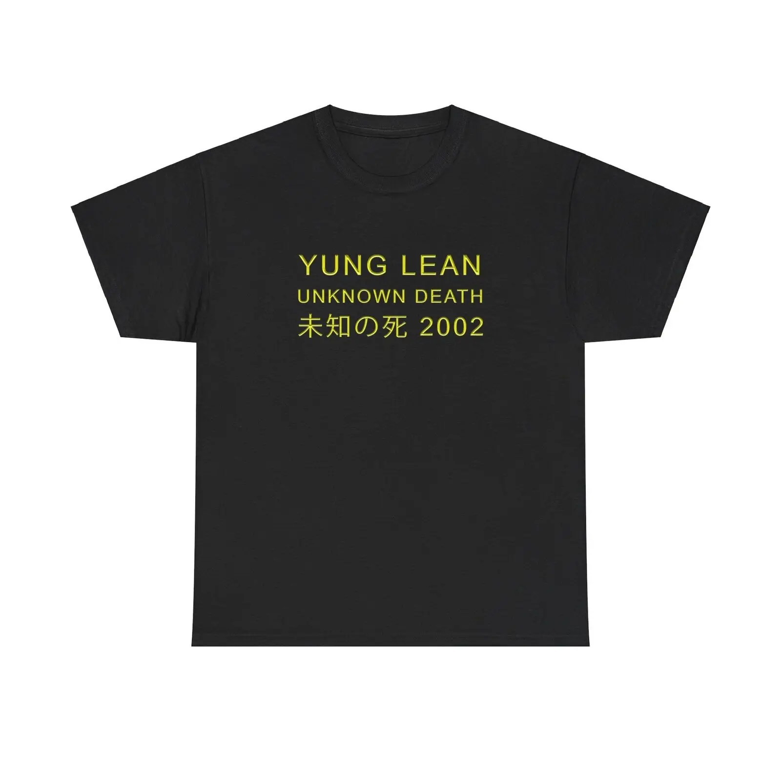 Yung Lean Unknown Death 2002 best gift for fans Unisex Cotton Tee