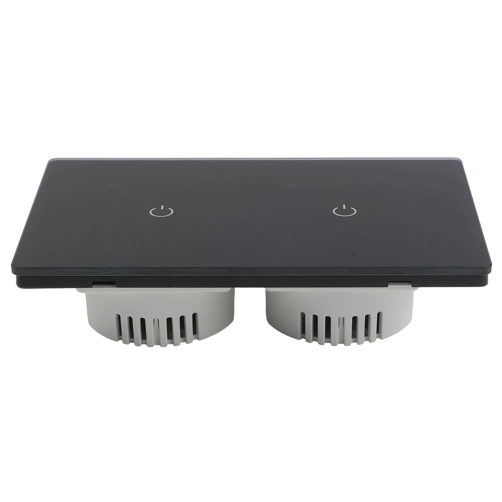 

Двухканальный сенсорный выключатель с Wi-Fi для приложения Tuya, голосовое управление, совместимость с удаленным управлением для домашнего освещения, 220В