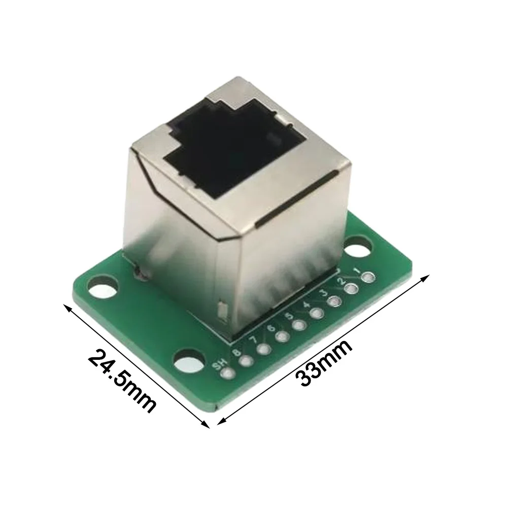 Single-head Connector Ethernet Adapter For Network Device Repair Fiberglass Construction High Insulation Quick Wire Termination