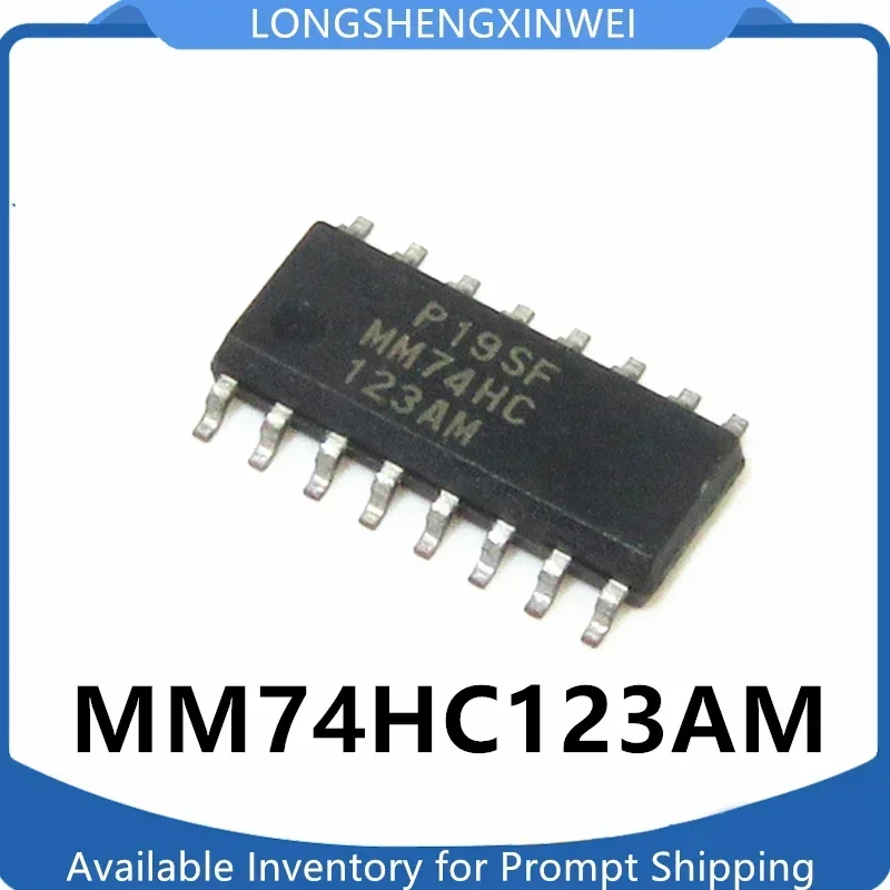 1PCS New Original MM74HC123AM 74HC123 SOP-16 Multifrequency Oscillator Logic IC