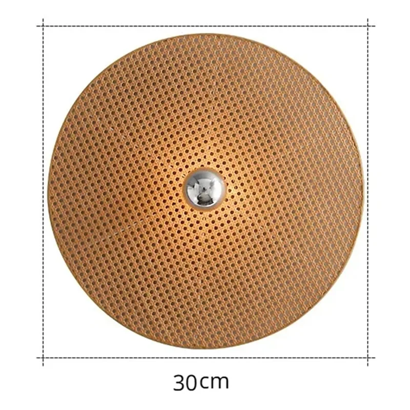 ABKO-Tan-Lámpara de pared de salón Retro, lámpara de pared de bambú japonesa hecha a mano de ratán para iluminación de fondo de pasillo de dormitorio
