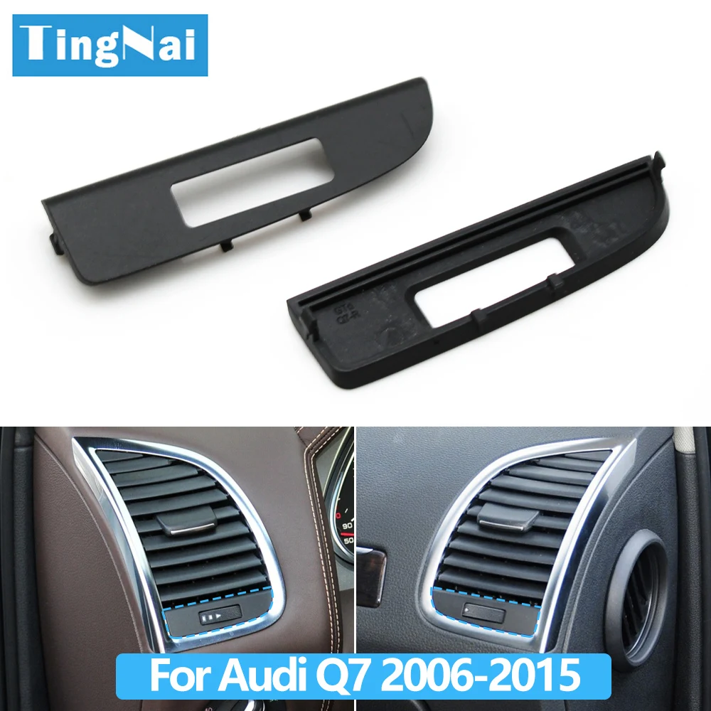 

Car Front Dashboard Left Right Air Conditioning Heater AC Vent Outlet Cover For Audi Q7 2006-2015 4L0820901 4L0820902