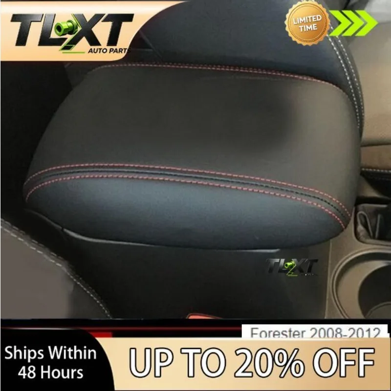 For Subaru Forester 2008 2009 2010 2012 2013 2014 2015 2016 2017 -2021 Microfibre Leather Center Armrest Box Cover Car Interior