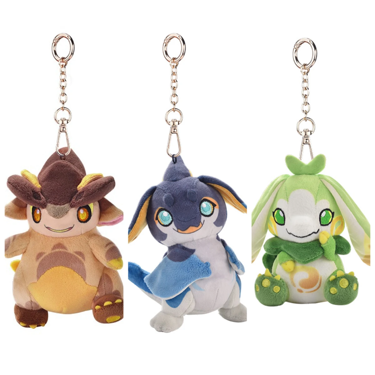 

Genshin Impact Natlan Dragon Tepetlisauri Koholasaurs Yumkasaur Cosplay Pendant Keychain Plush doll Stuffed Toys Plushie Gift
