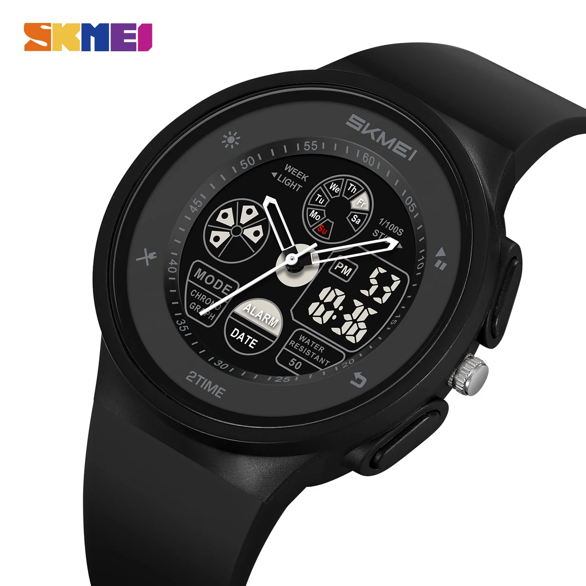 

SKMEI Fashion Digital Electronic Watch Casual Sports Watches For Men Women Waterproof Wristwatches Alarm Clock Horloges Mannen