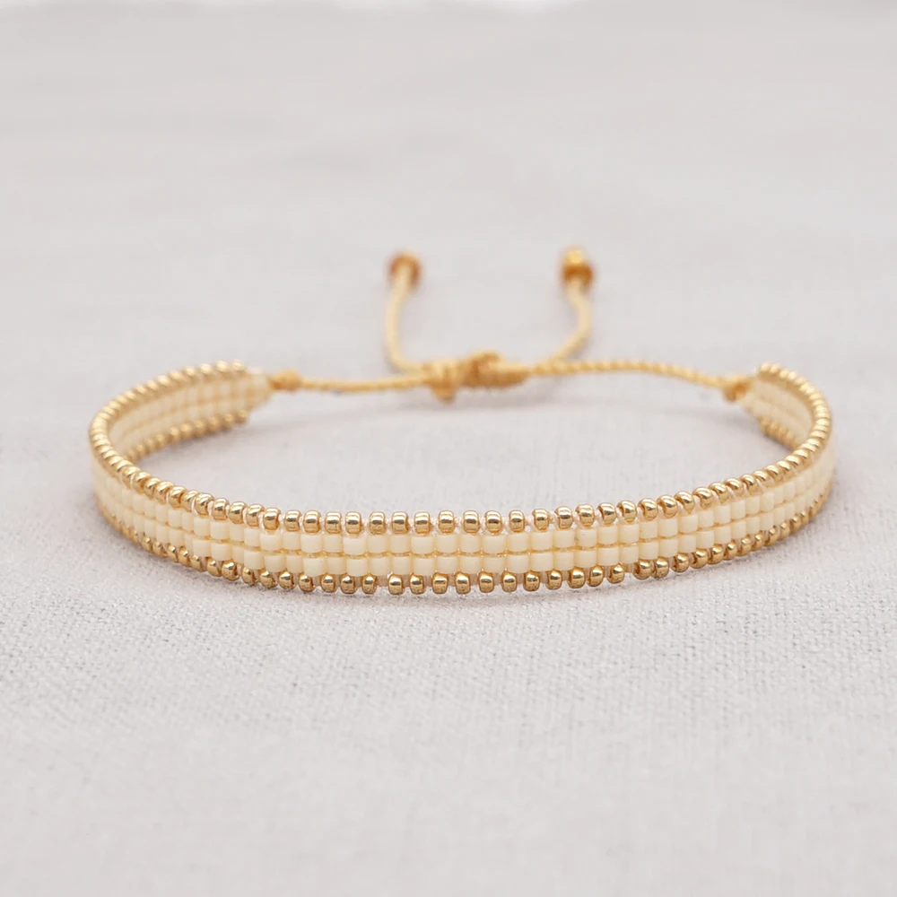

Go2BoHo Handmade Fashion Bracelet Jewelry Miyuki Seed Beads Pulseras Mujer Moda Adjustable Rope Bracelets for Women