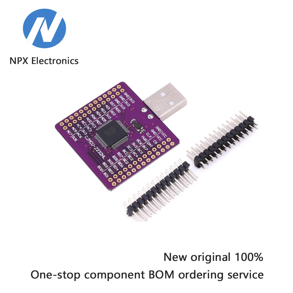 MCU-2232 FT2232HL USB to UART/FIFO/SPI/I2C/JTAG/RS232 Module