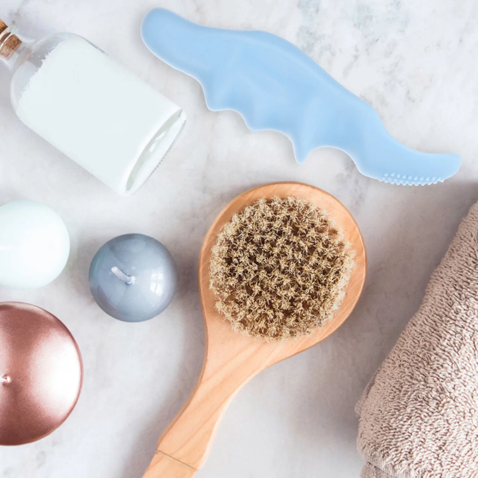 

Thumb Massager Silicone Ergonomic Acupoint Massager Household Body Massage Tool Relieve Fatigue Neck Wrist Foot Pain