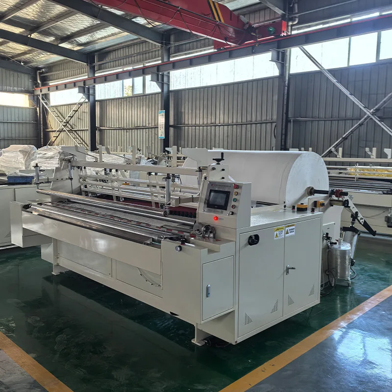 Fully Automatic Toilet Paper Roll Processing Equipment Rewinding Machine Tissue Paper Making Machine Lab