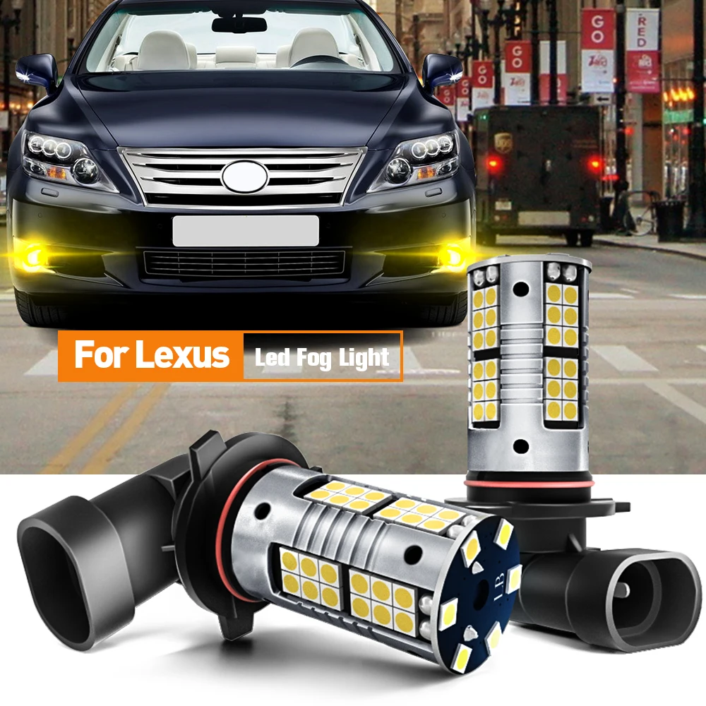 

2pcs LED Fog Light Blub Lamp 9006 HB4 Canbus Error Free For Lexus GS300 GS430 GS350 GS450H GS460 LS430 LS460 LS600H