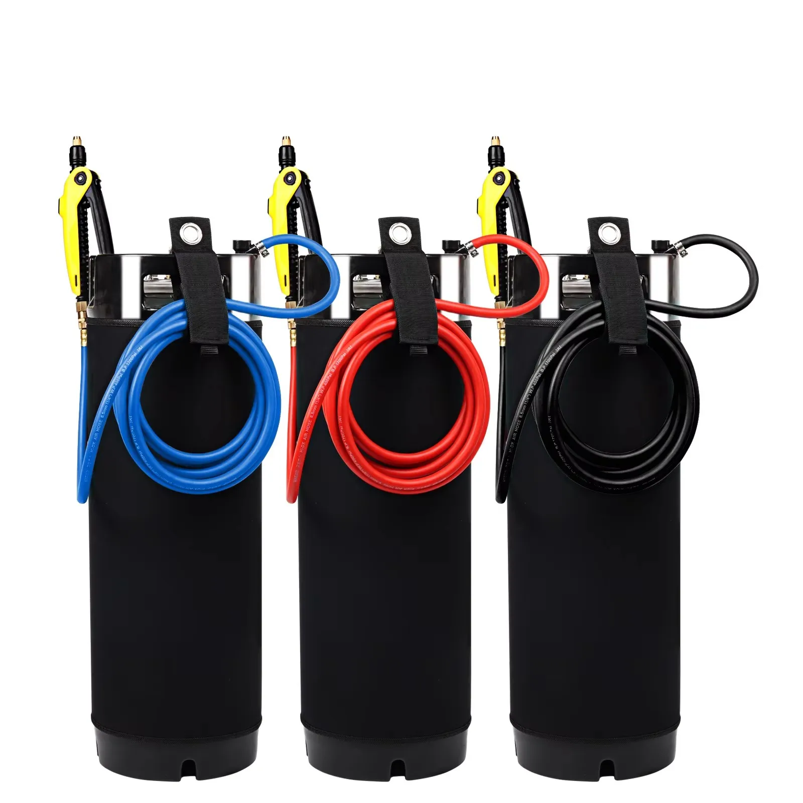 DCHOA 9.5L High Pressure Water Sprayer with Filter 6M Flexible Hose Portable Cleaning Spray Gun for Car Wash Household Cleaning