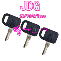 20/10/5/1PCS New JDG Ignition Keys AM131841 for 300 400 GT GX LX Series 130 160 165 Gator 4X2 6X4 Gator Key