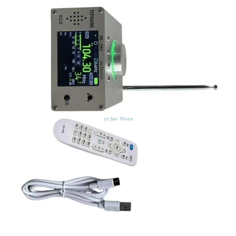 

583D High Sensitivity FM Radio Receiver With Digital TEF6686 Chip Manual/Auto