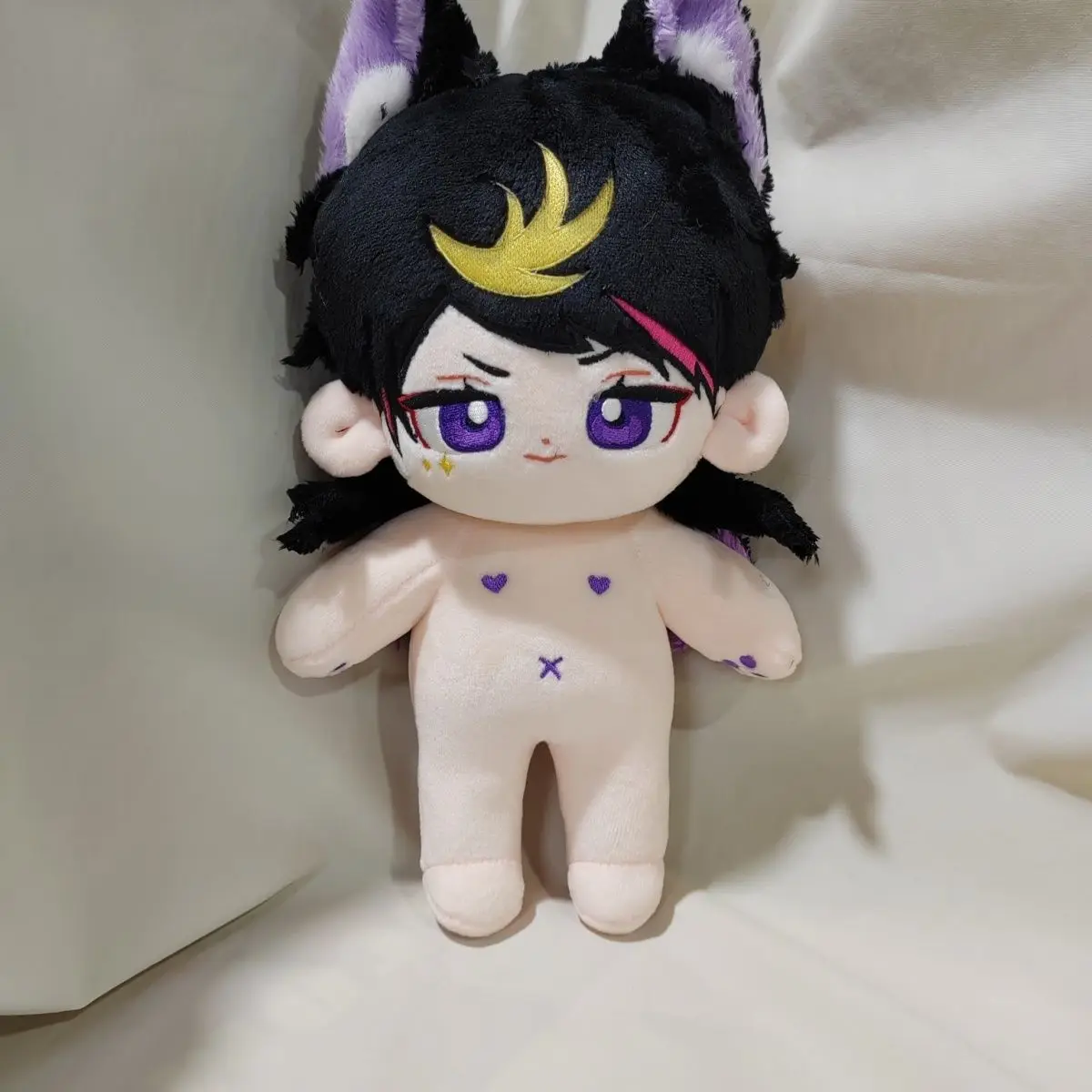 Vtuber にじさんじ Shu Yamino 漫画座位ぬいぐるみ本体ドレスアップ綿ぬいぐるみ枕コスプレおもちゃかわいいギフト