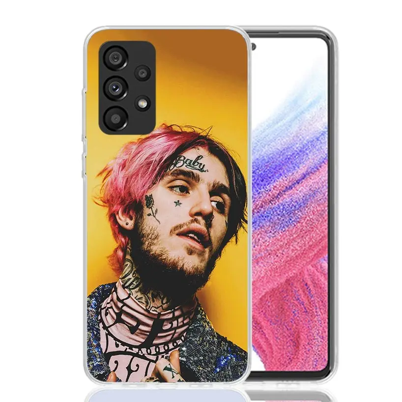 Lil Peep Singer Phone Case For Samsung Galaxy A15 A55 A25 A35 A14 A54 A24 A34 A13 A53 A23 A33 A12 A52 A22 A32 A05S A04S A03S