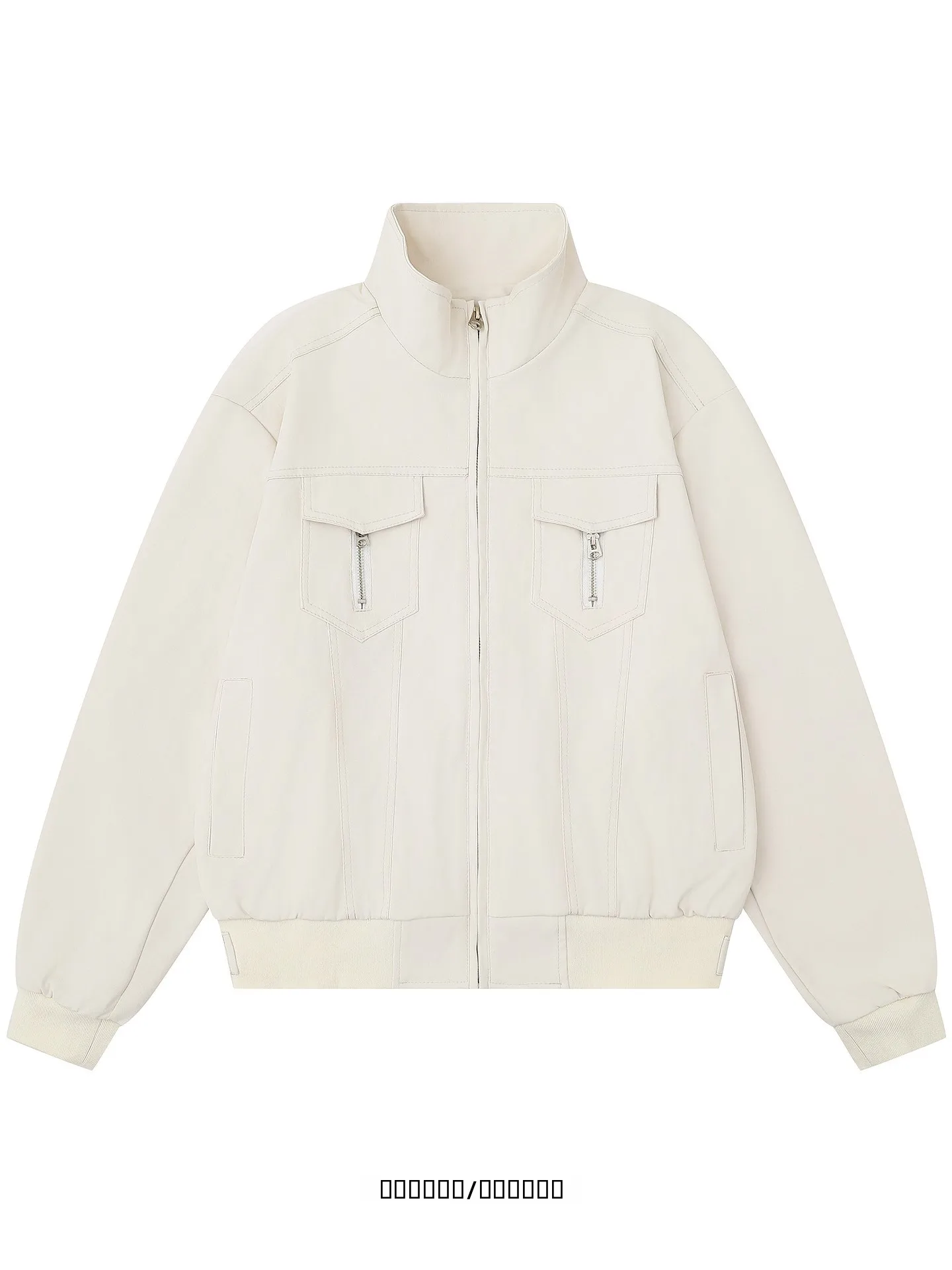 Chaqueta de Trabajo Holgada de Manga Larga con Cuello Alto para Hombre, Ropa Étnica, Nueva Colección de Invierno 2025