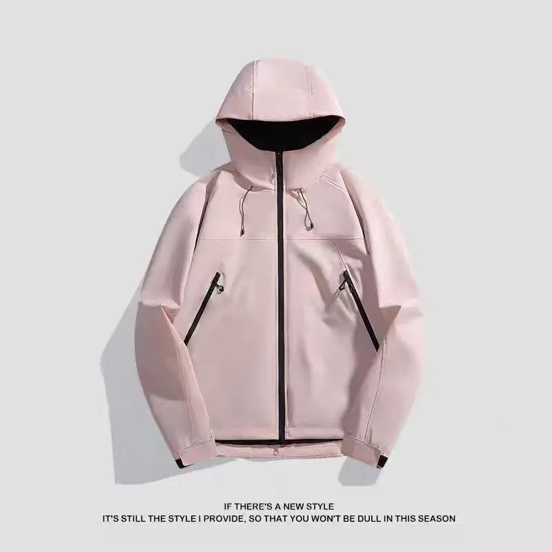

EiAO Windbreaker Hooded Jacket Waterproof Windproof Teen Outdoor Coat for Hiking Camping Fishing Summer Lightweight Trekking