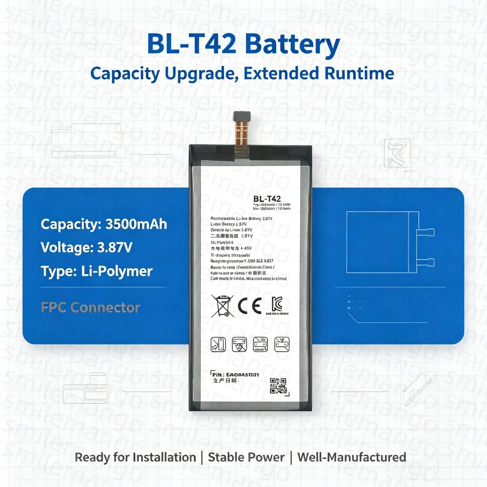 1-10PCS Battery For LG V50 ThinQ 5G V50ThinQ BL T42 BL-T42 LM-V500 V500N V500EM V500xm Mobile Phone New In Stock Bateria
