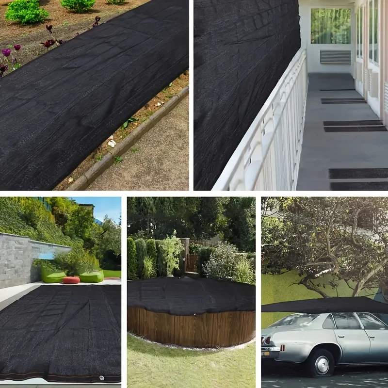 Pet Activity Area Special Sunshade Net - Black - Carefully Made of Safe Materials, Specially Designed for Pet Activity Areas Suc