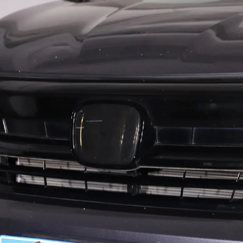 

Gao Ruying For Honda Passport 2019-2025 ABS Smoked black Car Front and Rear Logo Protection Cover Trim Sticker Car Accessories