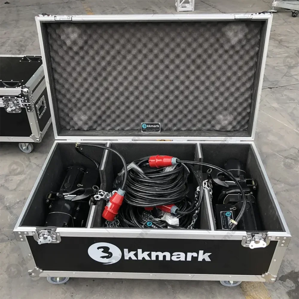 Touring Trunk High Quality Single Dual Wholesale ATA Road Flight Case for 1 2 Ton Stage Chain Hoist Motor Truss Rigging