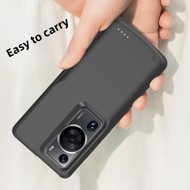 Backup Clip Battery for Huawei P70 Clip-on Power Bank for Huawei P60 Pro Wireless Charging Phone Case for Huawei P40Pro