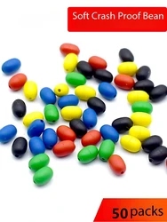 Rock Fishing With Colored Silicone Beans, Anti-Collision Rubber Cushioning For Sea Fishing Beads, Fishing Gear Accessories