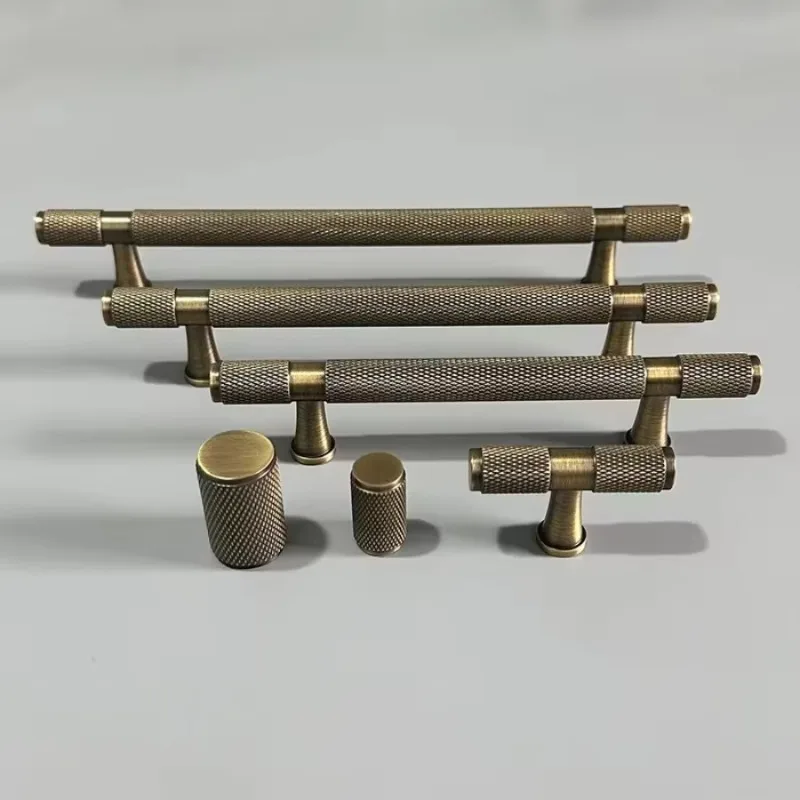 الشمال مخرش خمر الأثاث النحاسي مقابض مقابض البرونزية للخزائن والأدراج الفاخرة مفيدة خزانة طويلة تسحب #2